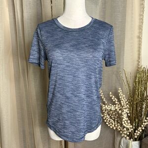 Lululemon Run Tee Navy Blue Sz 4